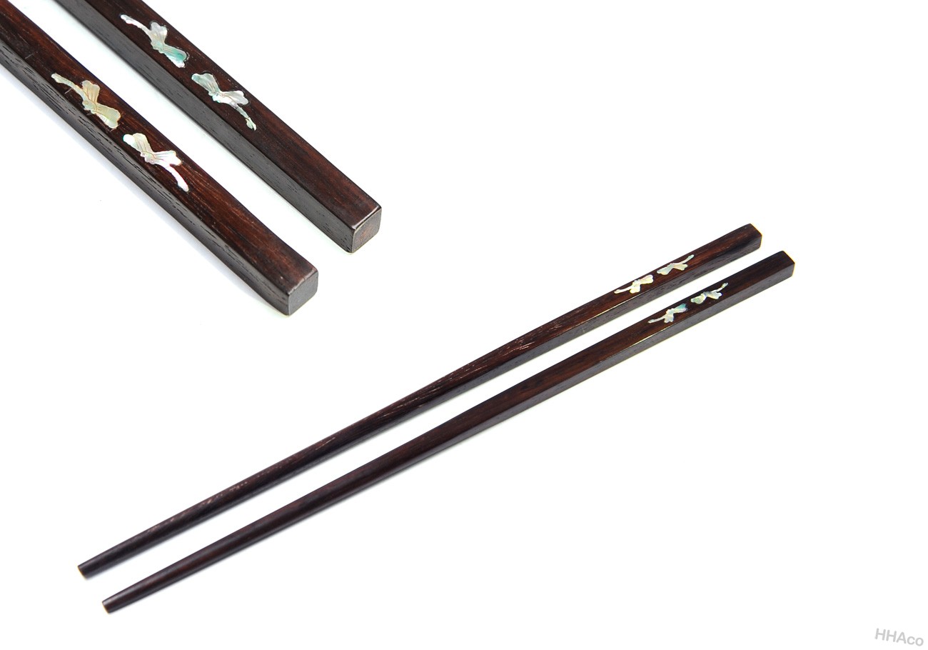 Rosewood chopstick/MOP inliad